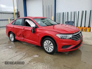 2020 Volkswagen Jetta S with VIN 3VWC57BU3LM086846, listed as a Copart auction lot 53946135 with 51,224 mi miles and Salvage title. Bid and sale history available at DreamBid. Image 4.