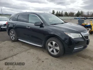 2015 Acura MDX with VIN 5FRYD4H28FB017710, listed as a Copart auction lot 48606695 with 97,143 mi miles and Salvage title. Bid and sale history available at DreamBid. Image 4.