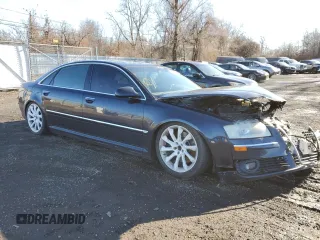 2006 Audi A8 4.2L z VIN WAUML44E36N018037, wystawiony jako Copart lot #83015054 z przebiegiem Nie podano mil oraz Szkoda całkowita • Salvage title. Historia ofert i sprzedaży dostępna na DreamBid. Obrazek 4.