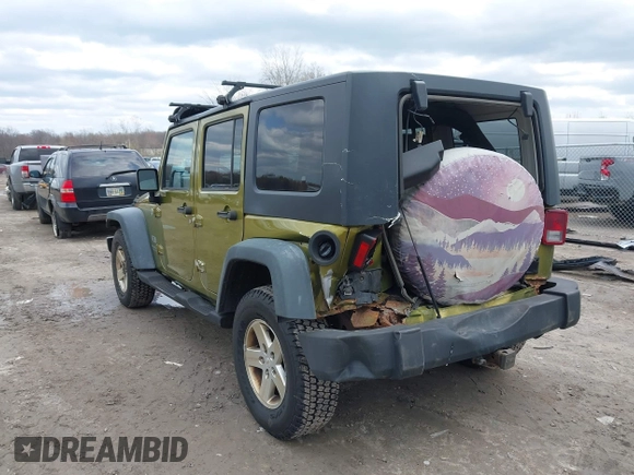2008 Jeep Wrangler Unlimited X with VIN 1J4GA39158L529523, listed as a IAAI auction lot 41979992 with 304,641 mi miles and . Bid and sale history available at DreamBid. Image 3.