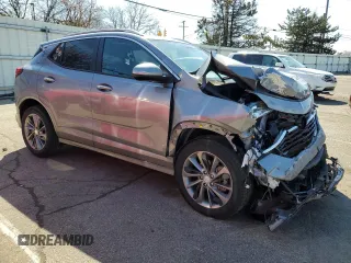 2023 Buick Encore GX Select with VIN KL4MMESL2PB086978, listed as a Copart auction lot 49974395 with 14,454 mi miles and Salvage title. Bid and sale history available at DreamBid. Image 4.
