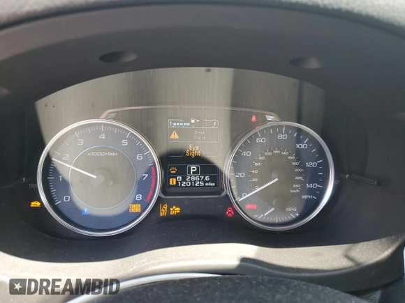 2015 Subaru Crosstrek Limited z VIN JF2GPASC7F8297156, wystawiony jako Copart lot #61457475 z przebiegiem 120 125 mil mil oraz Szkoda całkowita • Salvage title. Historia ofert i sprzedaży dostępna na DreamBid. Obrazek 9.