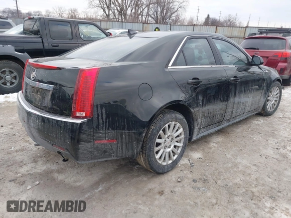 2010 Cadillac CTS Luxury with VIN 1G6DE5EG8A0141506, listed as a IAAI auction lot 41645014 with 150,394 mi miles. Bid and sale history available at carsss.com. Image 4.