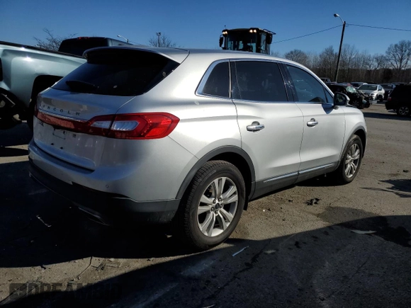 2017 Lincoln MKX Premiere with VIN 2LMPJ6JR8HBL40292, listed as a Copart auction lot 84525174 with 80,340 mi miles and Salvage Title. Bid and sale history available at carsss.com. Image 3.