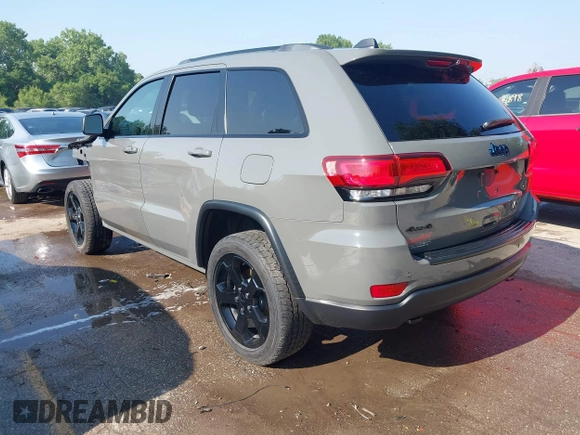 2020 Jeep Grand Cherokee Laredo z VIN 1C4RJFAG4LC262934, wystawiony jako IAAI lot #42441739 z przebiegiem 58 452 mil mil oraz . Historia ofert i sprzedaży dostępna na DreamBid. Obrazek 3.