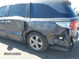 2018 Honda Odyssey EX-L z VIN 5FNRL6H7XJB067694, wystawiony jako IAAI lot #42177338 z przebiegiem 159 670 mil mil oraz . Historia ofert i sprzedaży dostępna na DreamBid. Obrazek 6.