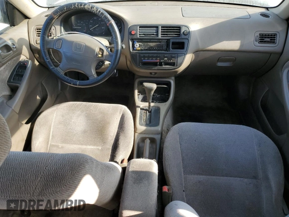 1997 Honda Civic LX with VIN 2HGEJ6671VH589347, listed as a Copart auction lot 52424775 with 134,989 mi miles and Clean Title. Bid and sale history available at carsss.com. Image 8.