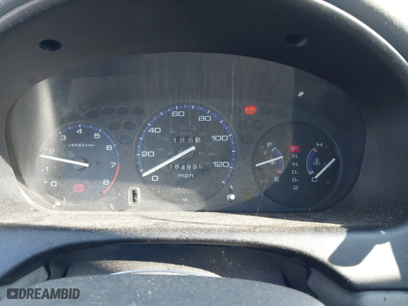1999 Honda Civic EX with VIN 2HGEJ8649XH590637, listed as a IAAI auction lot 41584579 with 184,999 mi miles. Bid and sale history available at carsss.com. Image 7.