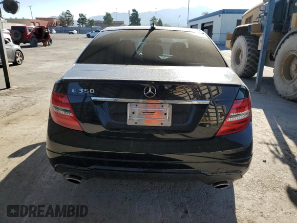 2013 Mercedes-Benz C 350 Sport with VIN WDDGF5HBXDA851812, listed as a Copart auction lot 72646034 with 56,788 mi miles and Salvage Title. Bid and sale history available at DreamBid. Image 6.
