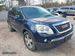2012 GMC Acadia SLT1 with VIN 1GKKVRED9CJ203305, listed as a IAAI auction lot 41991764 with 1 mi miles. Bid and sale history available at carsss.com. Image 1.