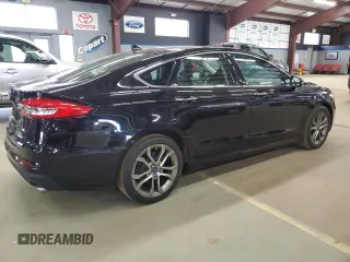 2019 Ford Fusion SEL with VIN 3FA6P0CD3KR145241, listed as a Copart auction lot 54195395 with 114,371 mi miles and Clean Title. Bid and sale history available at carsss.com. Image 3.