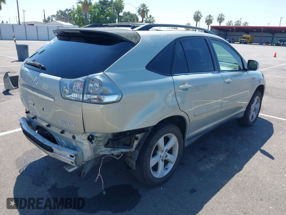 2006 Lexus RX 330 with VIN JTJGA31U460059489, listed as a IAAI auction lot 42474151 with 252,233 mi miles and . Bid and sale history available at DreamBid. Image 4.