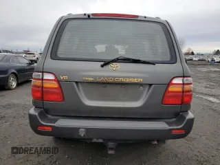 2000 Toyota Land Cruiser with VIN JT3HT05J5Y0114569, listed as a Copart auction lot 86542484 with 256,816 mi miles and Salvage Title. Bid and sale history available at carsss.com. Image 6.