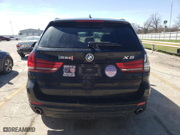 2015 BMW X5 xDrive35i with VIN 5UXKR0C56F0K54440, listed as a Copart auction lot 48974085 with 70,770 mi miles and Salvage Title. Bid and sale history available at carsss.com. Image 6.