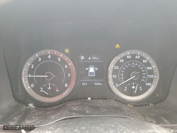 2022 Hyundai Venue SEL with VIN KMHRC8A35NU189147, listed as a Copart auction lot 50240605 with 9,646 mi miles and Salvage Title. Bid and sale history available at carsss.com. Image 9.