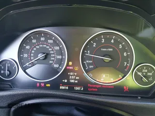 2014 BMW 3 Series 335i with VIN WBA3A9C52EF686470, listed as a IAAI auction lot 41411723 with 89,816 mi miles. Bid and sale history available at carsss.com. Image 7.