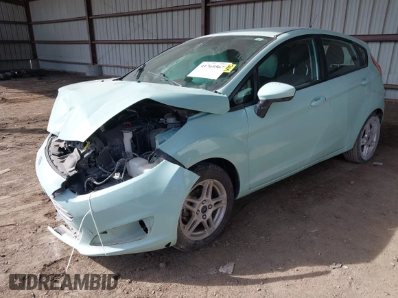 2017 Ford Fiesta SE with VIN 3FADP4EJ3HM172351, listed as a IAAI auction lot 41769567 with 86,948 mi miles. Bid and sale history available at carsss.com. Image 2.