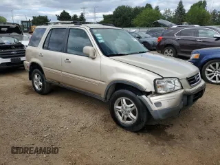 2000 Honda CR-V SE with VIN JHLRD1876YC037697, listed as a Copart auction lot 66611404 with 182,795 mi miles and Salvage Title. Bid and sale history available at carsss.com. Image 4.