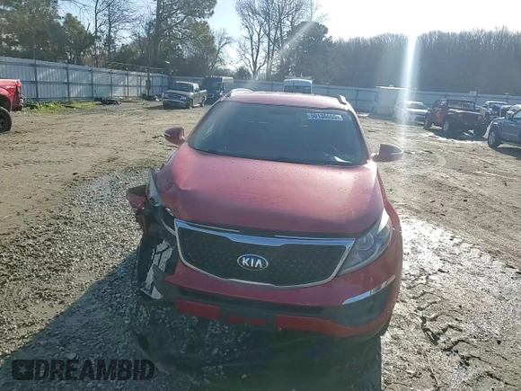 2015 Kia Sportage LX with VIN KNDPB3AC7F7760381, listed as a Copart auction lot 50136555 with 118,707 mi miles and Salvage Title. Bid and sale history available at carsss.com. Image 11.