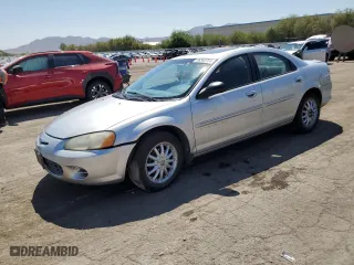 2001 Chrysler Sebring LX with VIN 1C3EL46X51N578127, listed as a Copart auction lot 66360704 with 86,822 mi miles and Salvage Title. Bid and sale history available at carsss.com. Image 1.