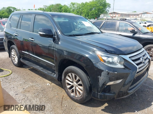 2017 Lexus GX with VIN JTJBM7FX9H5152140, listed as a IAAI auction lot 42122333 with 137,415 mi miles. Bid and sale history available at carsss.com. Image 1.
