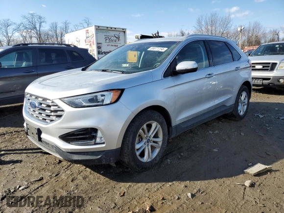 2019 Ford Edge SEL with VIN 2FMPK3J97KBB38381, listed as a Copart auction lot 89071165 with 124,891 mi miles and Clean Title. Bid and sale history available at carsss.com. Image 1.