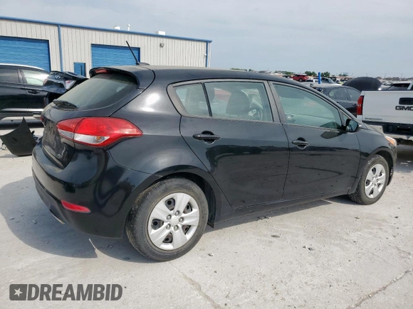 2017 Kia Forte5 LX with VIN KNAFK5A89H5698772, listed as a Copart auction lot 53825005 with 44,657 mi miles and Clean Title. Bid and sale history available at carsss.com. Image 3.