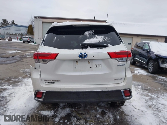 2018 Toyota Highlander Hybrid Limited с VIN 5TDDGRFH5JS043617, выставлен на аукционе IAAI как лот 41541783 с пробегом 91 038 миль миль и . История ставок и продаж доступна на DreamBid. Изображение 16.