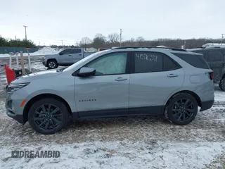2023 Chevrolet Equinox RS with VIN 3GNAXMEG4PS132105, listed as a IAAI auction lot 41596391 with 36,893 mi miles. Bid and sale history available at carsss.com. Image 14.