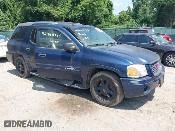 2004 GMC Envoy SLT with VIN 1GKET12S246166691, listed as a IAAI auction lot 42460473 with 219,304 mi miles and . Bid and sale history available at DreamBid. Image 1.
