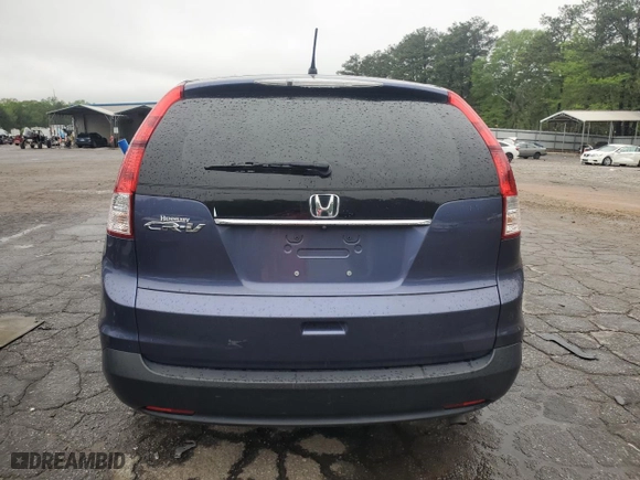 2014 Honda CR-V EX with VIN 3CZRM3H51EG702662, listed as a Copart auction lot 51630765 with 95,007 mi miles and Salvage Title. Bid and sale history available at carsss.com. Image 6.