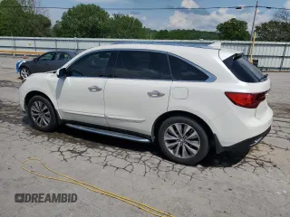 2014 Acura MDX Technology with VIN 5FRYD3H42EB007510, listed as a Copart auction lot 54881735 with 227,072 mi miles and Salvage Title. Bid and sale history available at carsss.com. Image 2.