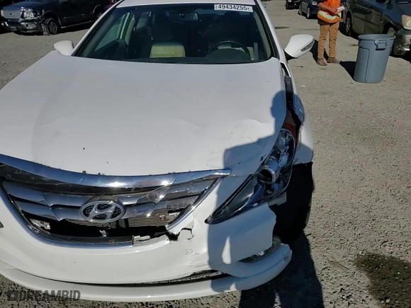 2013 Hyundai Sonata Limited with VIN 5NPEC4AC2DH685088, listed as a Copart auction lot 49434255 with 80,673 mi miles and Salvage Title. Bid and sale history available at carsss.com. Image 11.