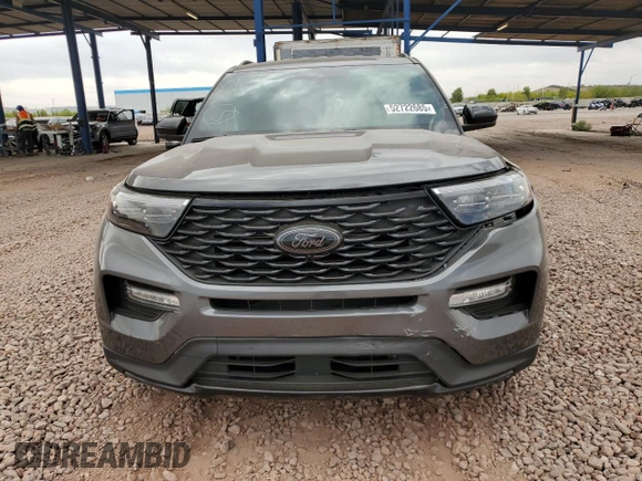 2023 Ford Explorer ST-Line with VIN 1FMSK7KHXPGA98224, listed as a Copart auction lot 52722685 with 32,773 mi miles and Salvage Title. Bid and sale history available at carsss.com. Image 5.
