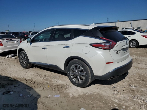 2015 Nissan Murano SV with VIN 5N1AZ2MH4FN214602, listed as a Copart auction lot 42746235 with 130,705 mi miles and Salvage Title. Bid and sale history available at carsss.com. Image 2.