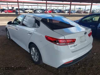 2016 Kia Optima LX with VIN 5XXGT4L3XGG119847, listed as a IAAI auction lot 41789193 with 62,804 mi miles. Bid and sale history available at carsss.com. Image 3.