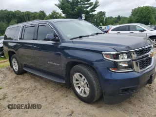 2019 Chevrolet Suburban LT with VIN 1GNSKHKC5KR370813, listed as a Copart auction lot 64362084 with 74,734 mi miles and Salvage Title. Bid and sale history available at DreamBid. Image 4.