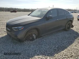 2024 Mercedes-Benz GLC with VIN W1NKJ4HB4RF091313, listed as a Copart auction lot 46849035 with 0 mi miles and Salvage Title. Bid and sale history available at carsss.com. Image 1.