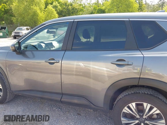 2023 Nissan Rogue SV with VIN 5N1BT3BB1PC924676, listed as a IAAI auction lot 42191295 with 38,351 mi miles and . Bid and sale history available at DreamBid. Image 14.