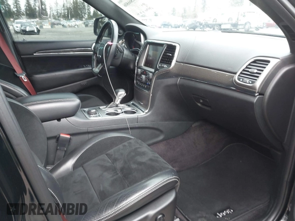 2017 Jeep Grand Cherokee SRT with VIN 1C4RJFDJ0HC790873, listed as a IAAI auction lot 41866806 with 37,785 mi miles. Bid and sale history available at carsss.com. Image 5.