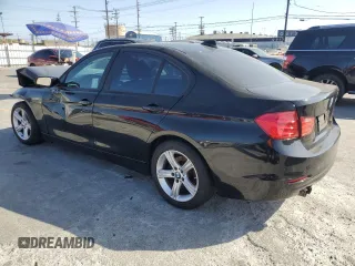 2013 BMW 3 Series 328i with VIN WBA3C1C54DF435198, listed as a Copart auction lot 62025995 with 254,441 mi miles and Salvage title. Bid and sale history available at DreamBid. Image 2.