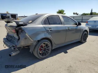 2009 Mitsubishi Lancer GTS with VIN JA3AU86W29U006129, listed as a Copart auction lot 61175054 with 158,318 mi miles and Salvage Title. Bid and sale history available at carsss.com. Image 3.