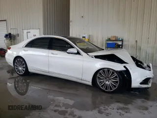 2020 Mercedes-Benz S-Class S 450 with VIN WDDUG6GB6LA497177, listed as a Copart auction lot 60125584 with 22,839 mi miles and Non Repairable. Bid and sale history available at carsss.com. Image 4.