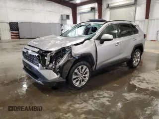 2019 Toyota RAV4 Limited with VIN JTMN1RFVXKJ004094, listed as a Copart auction lot 46360445 with 77,859 mi miles and Salvage Title. Bid and sale history available at carsss.com. Image 1.