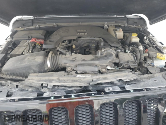 2020 Jeep Wrangler Unlimited Sport с VIN 1C4HJXDG1LW206543, выставлен на аукционе Copart как лот 55635105 с пробегом 68 808 миль миль и Списание • Salvage title. История ставок и продаж доступна на DreamBid. Изображение 11.