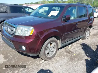 2009 Honda Pilot EX with VIN 5FNYF48429B011466, listed as a IAAI auction lot 41984812 with 162,664 mi miles. Bid and sale history available at carsss.com. Image 2.