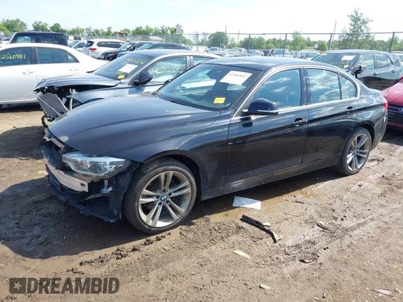 2017 BMW 3 Series 330i xDrive with VIN WBA8D9G5XHNT91375, listed as a IAAI auction lot 42546882 with 107,573 mi miles and . Bid and sale history available at DreamBid. Image 17.