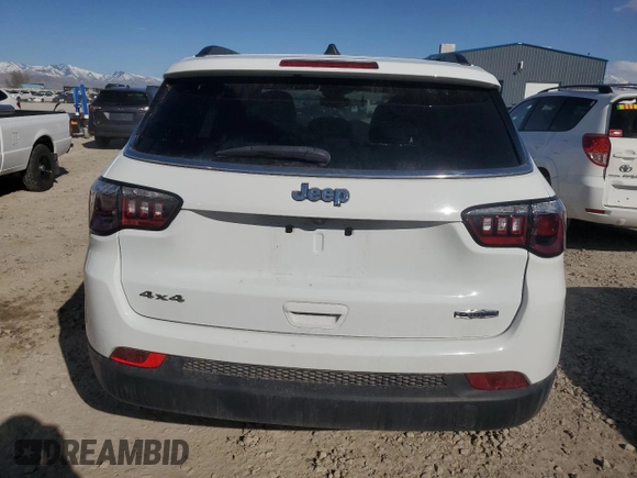 2023 Jeep Compass Latitude with VIN 3C4NJDBN5PT561987, listed as a Copart auction lot 49517465 with Not Provided miles and Salvage Title. Bid and sale history available at DreamBid. Image 6.