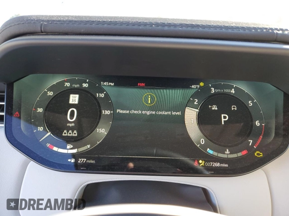 2023 Land Rover Range Rover Sport SE with VIN SAL1P9EU8PA113966, listed as a Copart auction lot 82276974 with 7,268 mi miles and Salvage Title. Bid and sale history available at DreamBid. Image 9.
