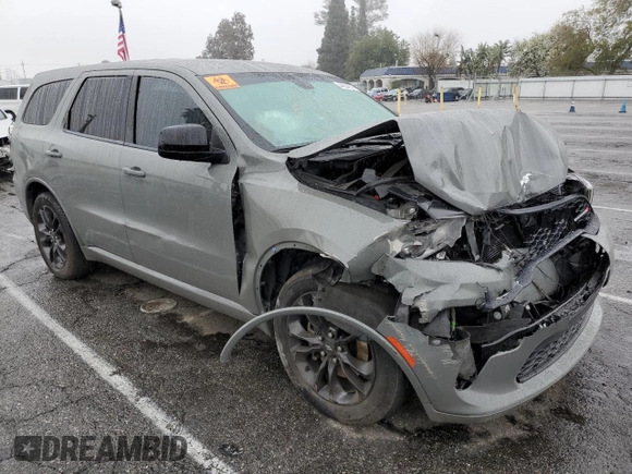 2021 Dodge Durango GT z VIN 1C4RDHDG4MC520126, wystawiony jako Copart lot #44934605 z przebiegiem 96 735 mil mil oraz Szkody całkowita. Historia ofert i sprzedaży dostępna na DreamBid. Obrazek 4.